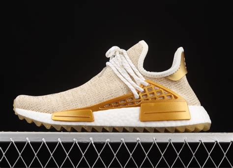 adidas pharrell nmd hu china pack happy gold